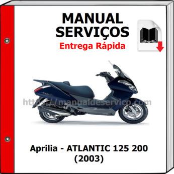 Manual de Serviços – Aprilia – ATLANTIC 125 200 (2003)