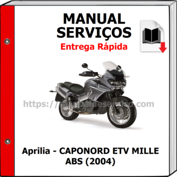 Manual de Serviços – Aprilia – CAPONORD ETV MILLE ABS (2004)
