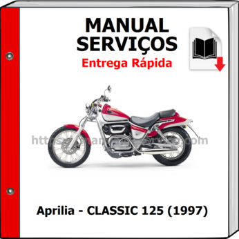 Manual de Serviços – Aprilia – CLASSIC 125 (1997)