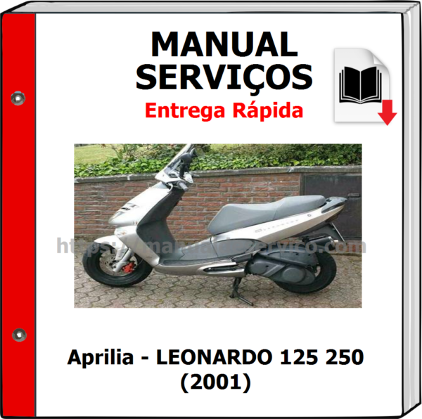 Manual de Serviços - Aprilia - LEONARDO 125 250 (2001)