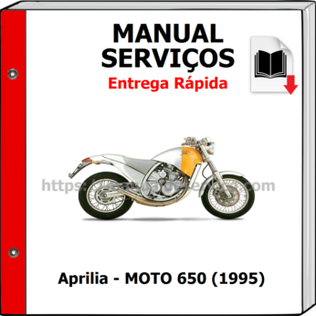 Manual de Serviços – Aprilia – MOTO 650 (1995)