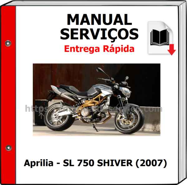 Manual de Serviços - Aprilia - SL 750 SHIVER (2007)
