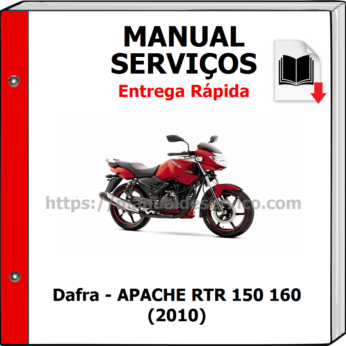 Manual de Serviços – Dafra – APACHE RTR 150 160 (2010)