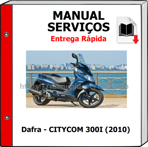 Manual de Serviços - Dafra - CITYCOM 300I (2010)