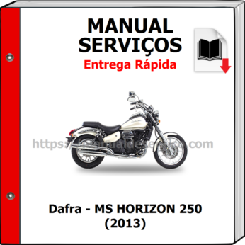 Manual de Serviços – Dafra – MS HORIZON 250 (2013)