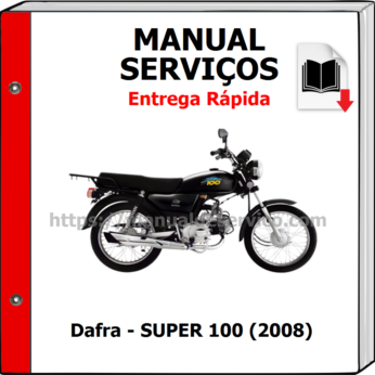 Manual de Serviços – Dafra – SUPER 100 (2008)