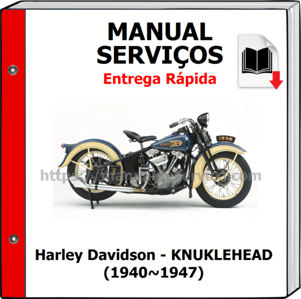 Manual de Serviços - Harley Davidson - KNUKLEHEAD (1940~1947)