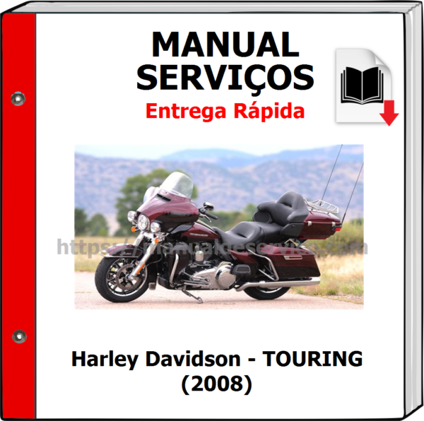 Manual de Serviços - Harley Davidson - TOURING (2008)
