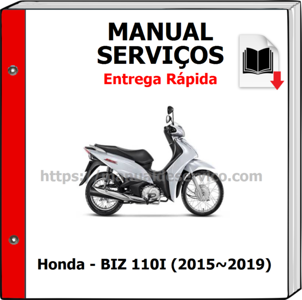 Manual de Serviços - Honda - BIZ 110I (2015~2019)