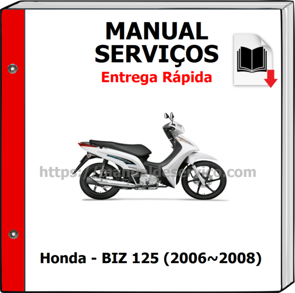 Manual de Serviços - Honda - BIZ 125 (2006~2008)