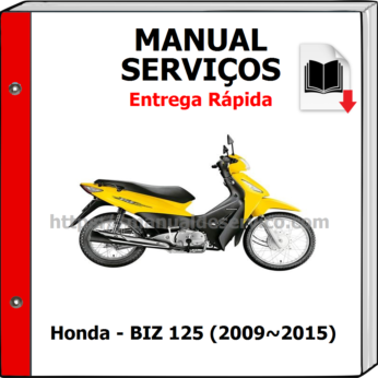 Manual de Serviços – Honda – BIZ 125 (2009~2015)