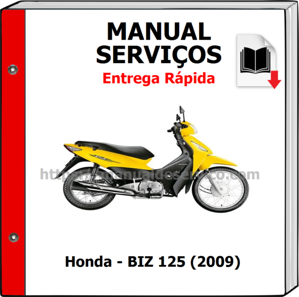 Manual de Serviços - Honda - BIZ 125 (2009)
