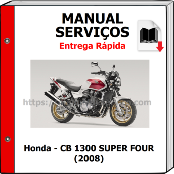 Manual de Serviços – Honda – CB 1300 SUPER FOUR (2008)