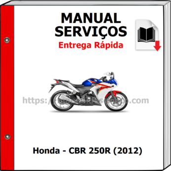 Manual de Serviços – Honda – CBR 250R (2012)