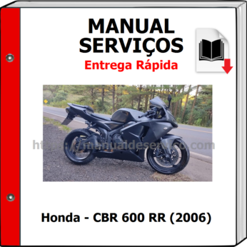 Manual de Serviços – Honda – CBR 600 RR (2006)