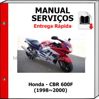 Manual de Serviços – Honda – CBR 600F (1998~2000)