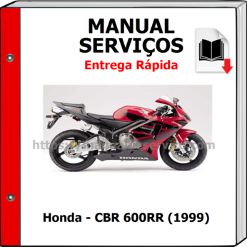 Manual de Serviços – Honda – CBR 600RR (1999)
