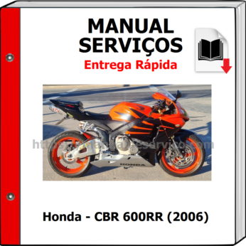 Manual de Serviços – Honda – CBR 600RR (2006)
