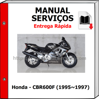 Manual de Serviços – Honda – CBR600F (1995~1997)