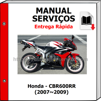 Manual de Serviços – Honda – CBR600RR (2007~2009)