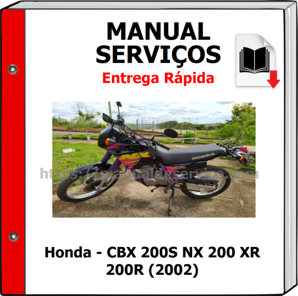Manual de Serviços - Honda - CBX 200S NX 200 XR 200R (2002)