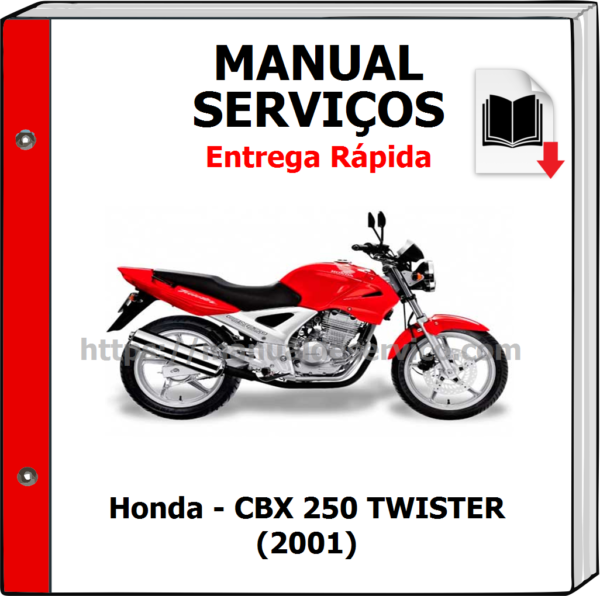 Manual de Serviços - Honda - CBX 250 TWISTER (2001)