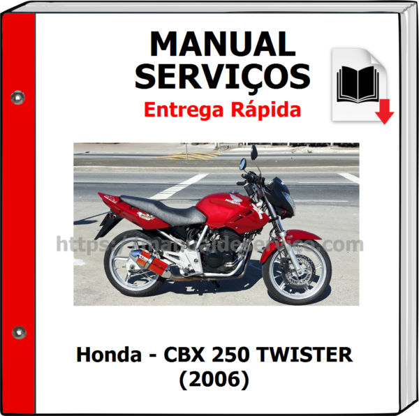 Manual de Serviços - Honda - CBX 250 TWISTER (2006)
