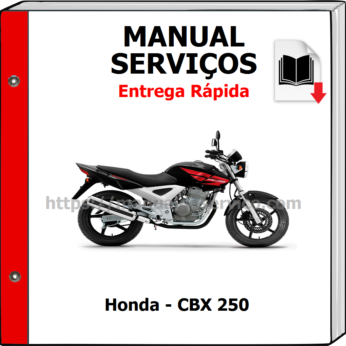 Manual de Serviços – Honda – CBX 250
