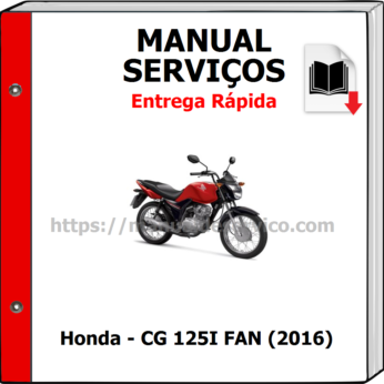 Manual de Serviços – Honda – CG 125I FAN (2016)