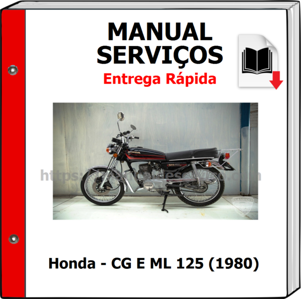 Manual de Serviços - Honda - CG E ML 125 (1980)
