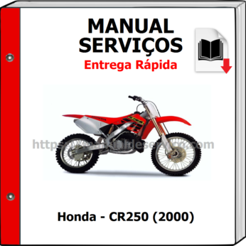 Manual de Serviços – Honda – CR250 (2000)