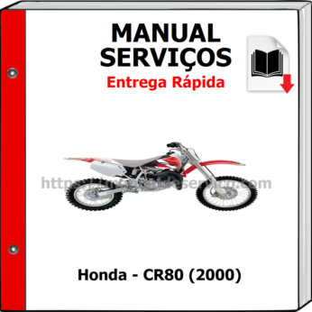 Manual de Serviços – Honda – CR80 (2000)