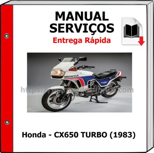 Manual de Serviços - Honda - CX650 TURBO (1983)