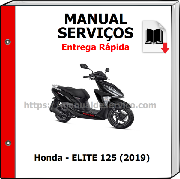 Manual de Serviços - Honda - ELITE 125 (2019)