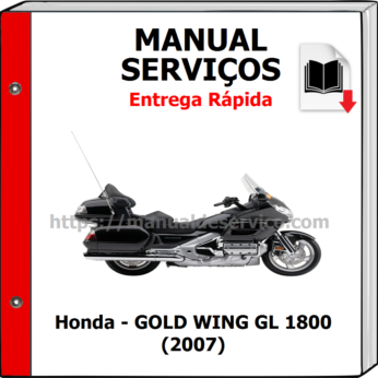 Manual de Serviços – Honda – GOLD WING GL 1800 (2007)