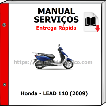 Manual de Serviços – Honda – LEAD 110 (2009)