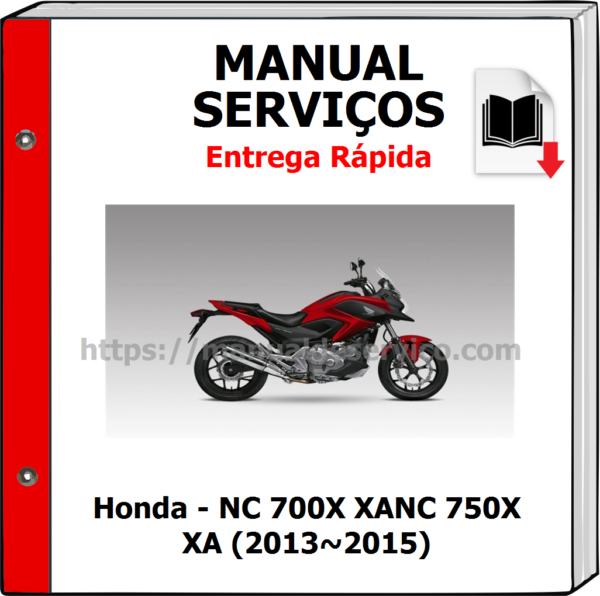 Manual de Serviços - Honda - NC 700X XANC 750X XA (2013~2015)