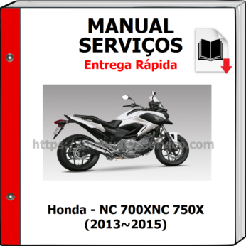 Manual de Serviços – Honda – NC 700XNC 750X (2013~2015)