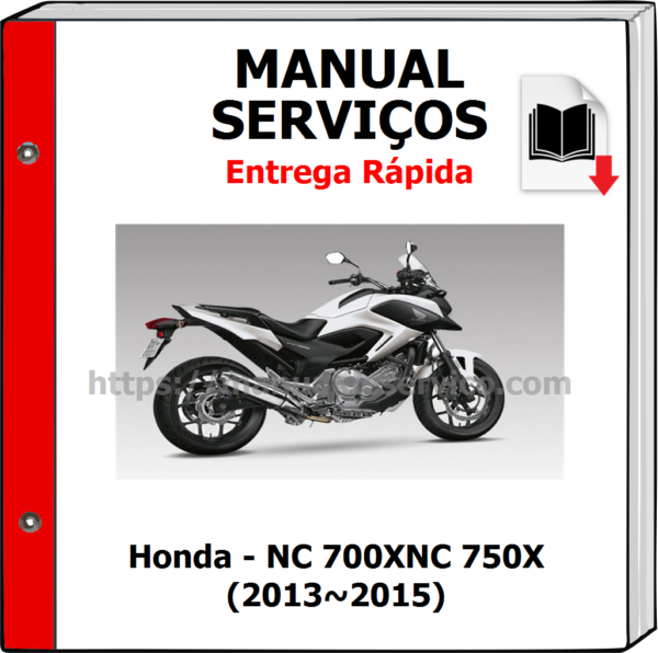 Manual de Serviços - Honda - NC 700XNC 750X (2013~2015)