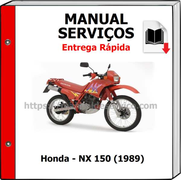 Manual de Serviços - Honda - NX 150 (1989)