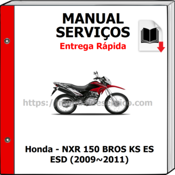 Manual de Serviços – Honda – NXR 150 BROS KS ES ESD (2009~2011)
