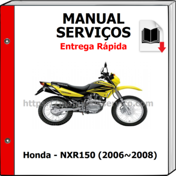 Manual de Serviços – Honda – NXR150 (2006~2008)