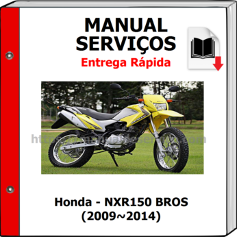Manual de Serviços – Honda – NXR150 BROS (2009~2014)