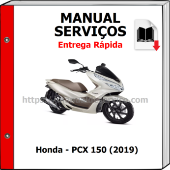 Manual de Serviços – Honda – PCX 150 (2019)