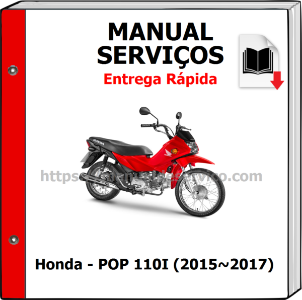 Manual de Serviços - Honda - POP 110I (2015~2017)