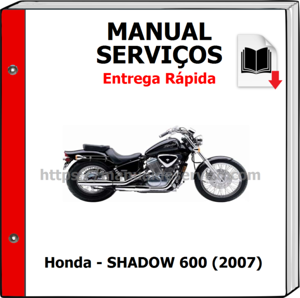 Manual de Serviços - Honda - SHADOW 600 (2007)