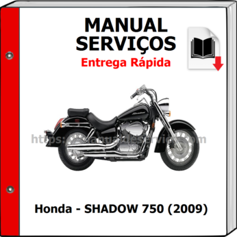 Manual de Serviços – Honda – SHADOW 750 (2009)