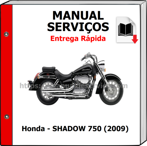 Manual de Serviços - Honda - SHADOW 750 (2009)