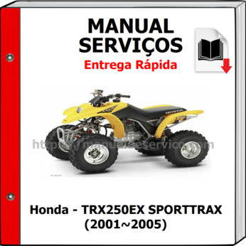 Manual de Serviços – Honda – TRX250EX SPORTTRAX (2001~2005)