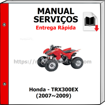 Manual de Serviços – Honda – TRX300EX (2007~2009)